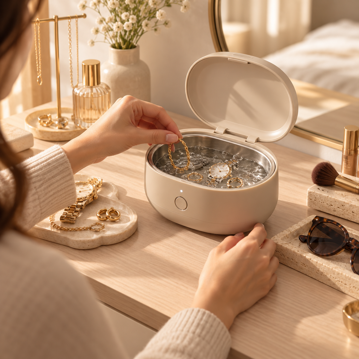 Nexmorase™ GlowBasin Sonic Cleaner