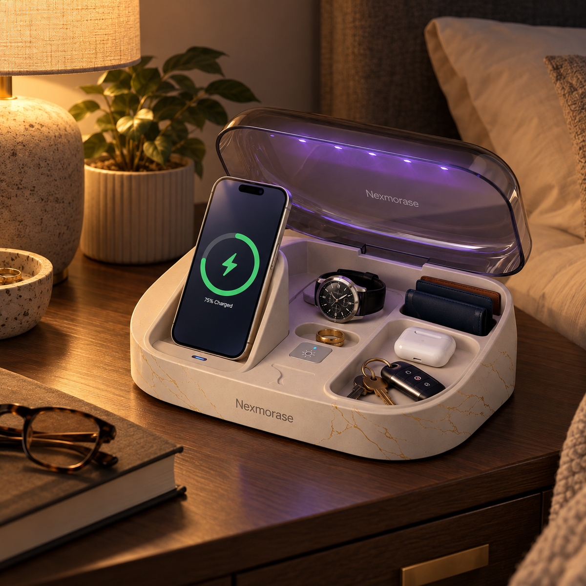 Nexmorase™ GlowDock Charging Valet