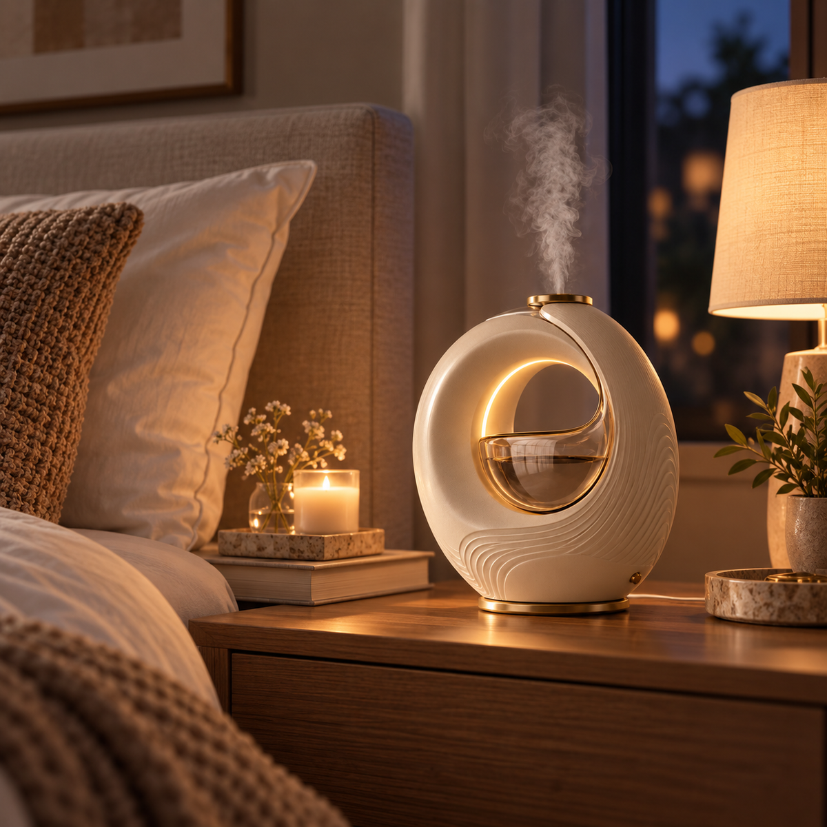 Nexmorase™ HaloMist Sculptural Diffuser