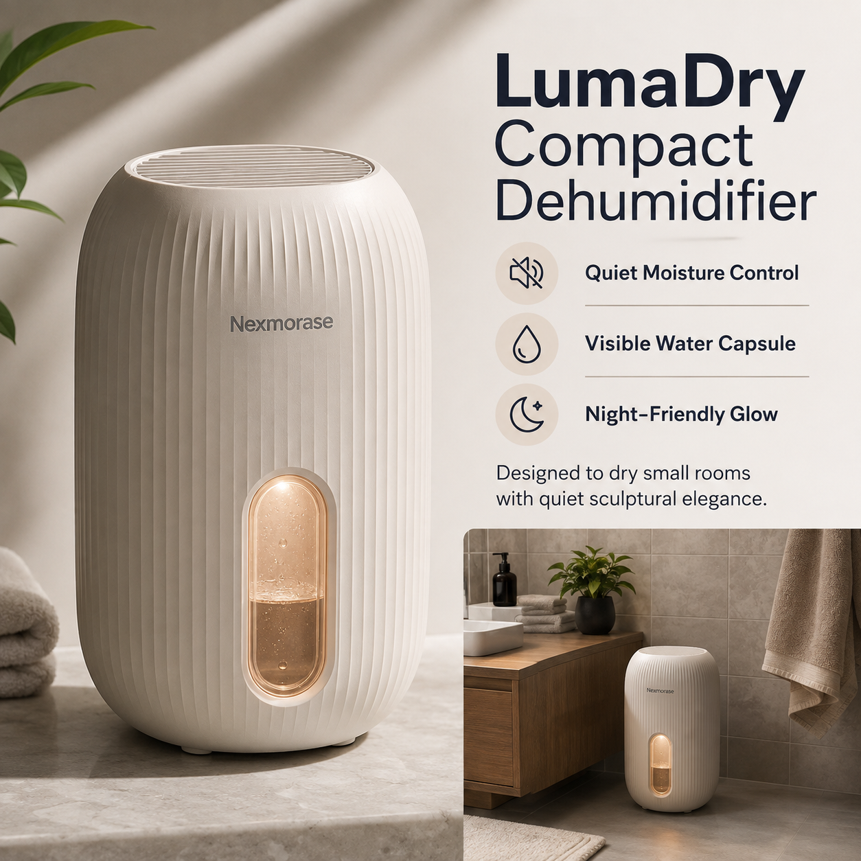 Nexmorase™ LumaDry Compact Dehumidifier