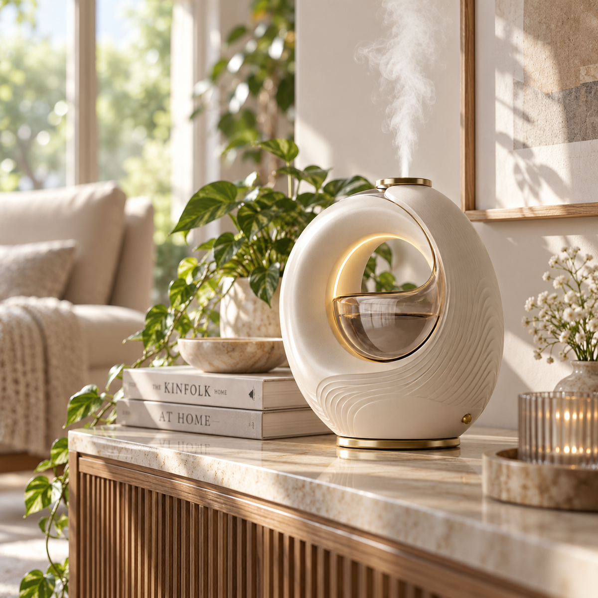 Nexmorase™ HaloMist Sculptural Diffuser