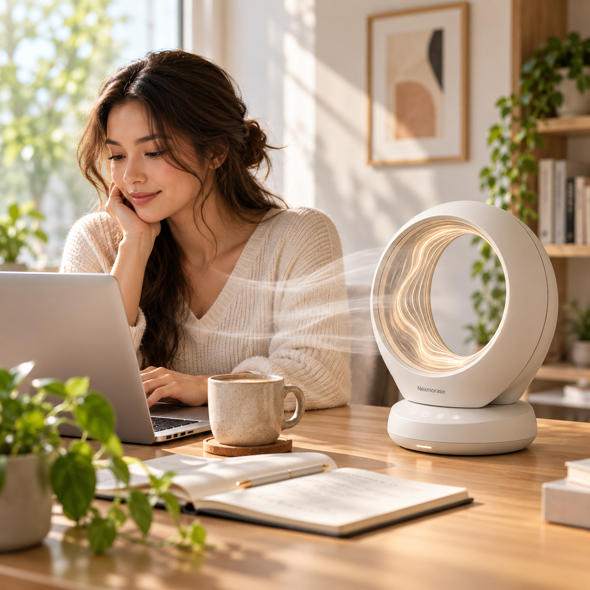 Nexmorase™ RippleFan Silent Air Circulator